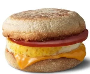 Egg Mc Muffin With Bacon