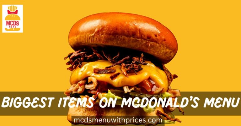 Biggest-Items-on-mcdonalds-menu