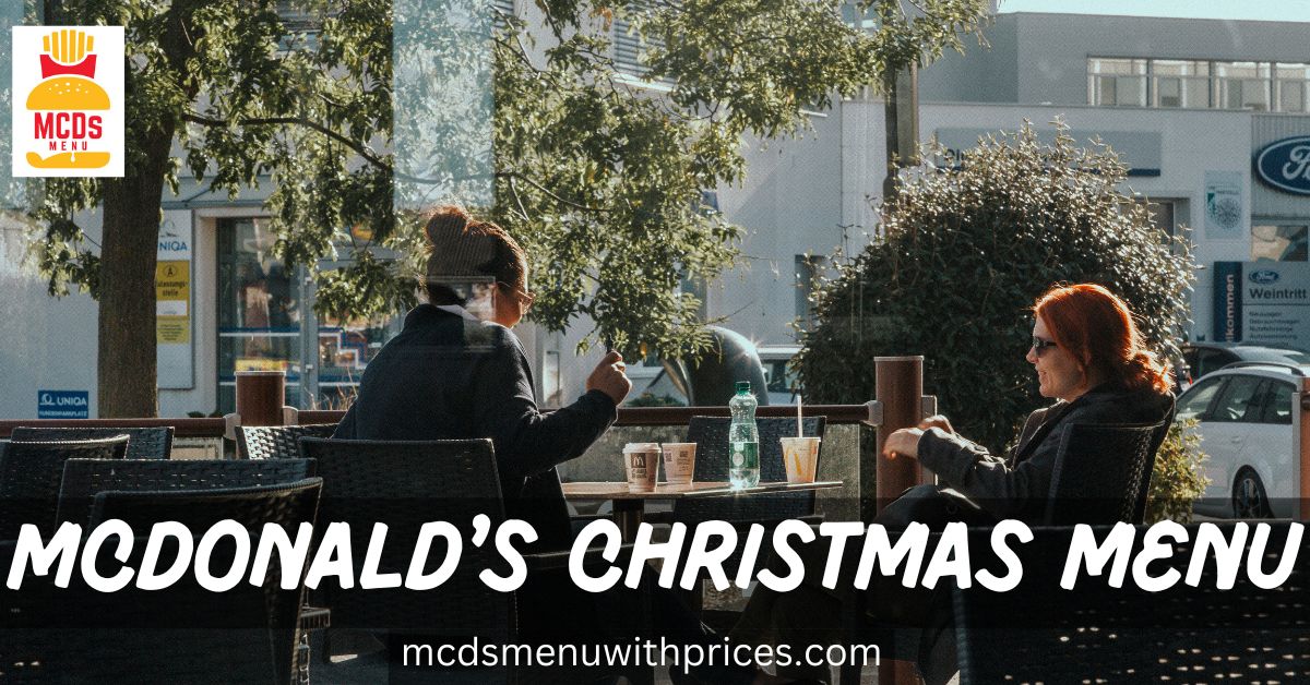 McDonald's Christmas Menu