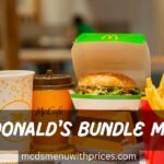 McDonald's bundle Menu