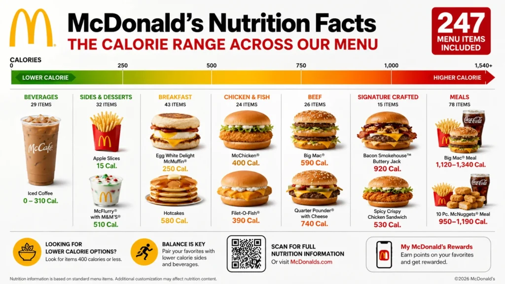 mcdonald's nutrition