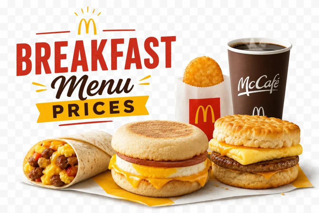 mcdonald's breakfast menu