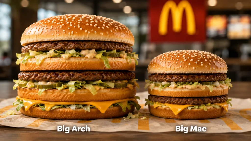 big arch burger