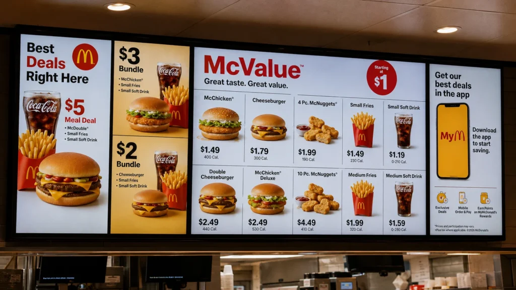 mcdonald's deals