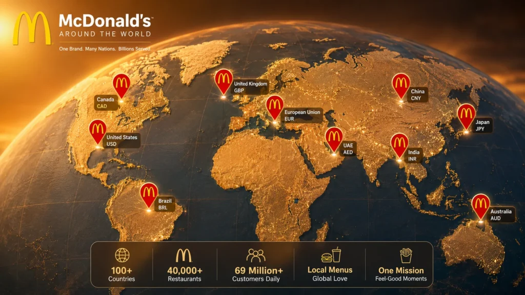 McDonald's international menu prices across ten countries